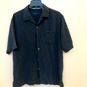 Tommy Bahama 100% Silk Button Down